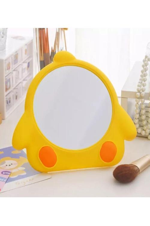 Sarı Renk Penguen Model Masa Aynası