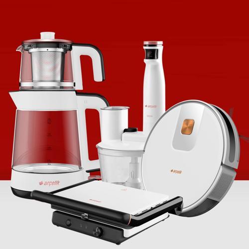 Yeni Robot 4'lü Beyaz Set