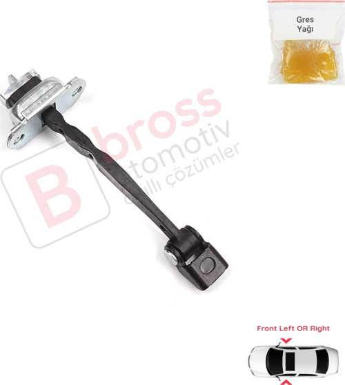 Skoda Octavia MK2 A5 1Z3 1Z5 2004-2013 1Z0837249D İçin Ön Sağ veya Sol Kapı Gergisi