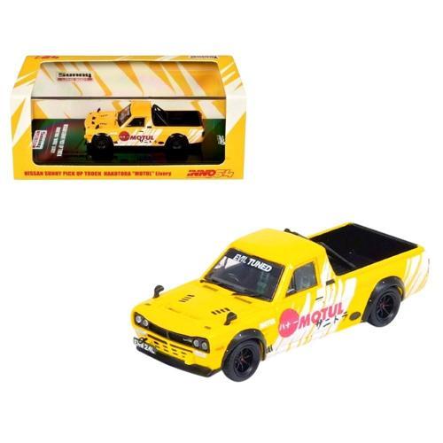 1:64 Nissan Sunny Pick Up Truck Hakotora ''MOTUL'' Livery IN64-HKT-MOTUL