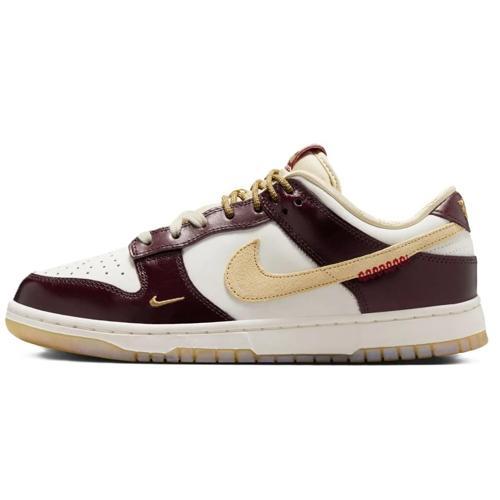 Dunk Low LX'Year Of The Snake'Leather Unisex Sneaker Hakiki Deri Unisex Günlük Spor Ayakkabı Krem