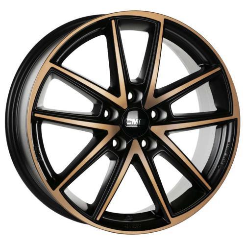 -1185-06 7.0x17"-5x112 ET45 57.1 Diamond Black Gloss Jant (4 Adet)