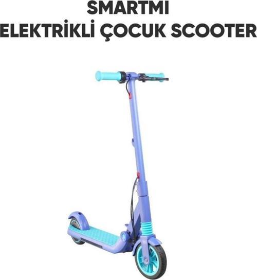 Elektrıklı Çocuk Scooter - Blue