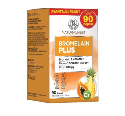 Bromelain Plus 90 Kapsül