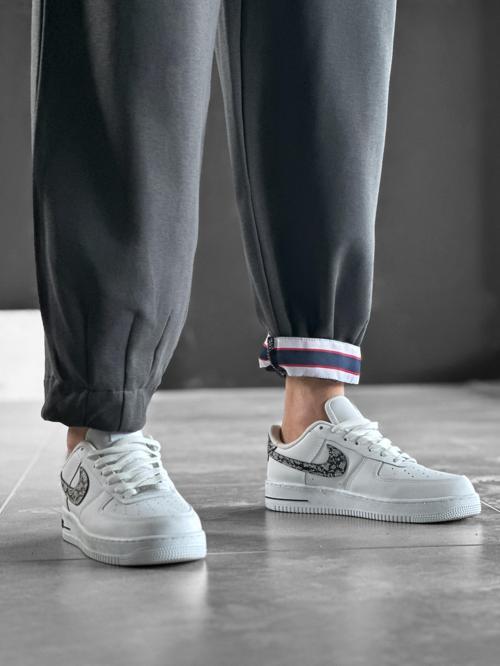 Paça Detaylı Füme Boyfriend Pantolon
