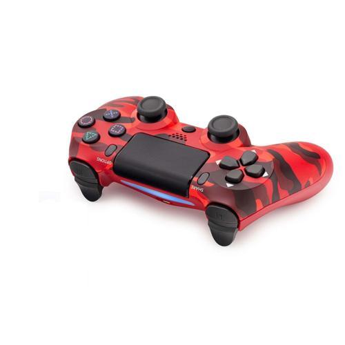 Büro Ev Ofis Oyun Konsolu için Kamuflaj Kırmızı Ps4 Gamepad Oyun Kolu
