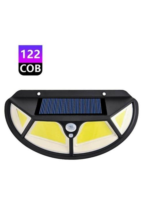 Büro Ev Ofis Yazlık Bahçe Aydınlatması için 122LED Solar Sensörlü Lamba