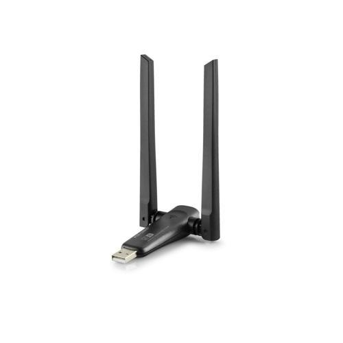 Büro Ev Ofis Bilgisayarı için Ac650 2.4Ghz&5Ghz Rtl8811Cu Wifi5 Siyah Usb Wıfı Adaptor 