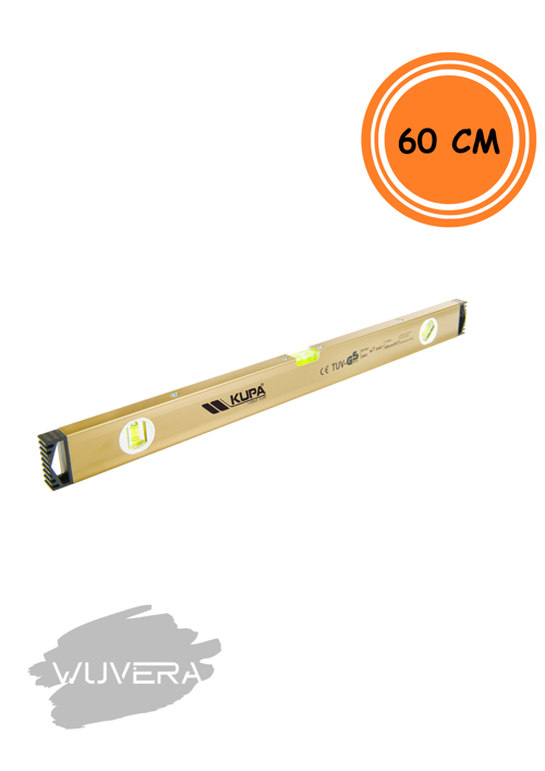 60 cm Mıknatıslı Su Terazisi – Profesyonel Ölçüm İçin Sağlam ve Ergonomik Terazi