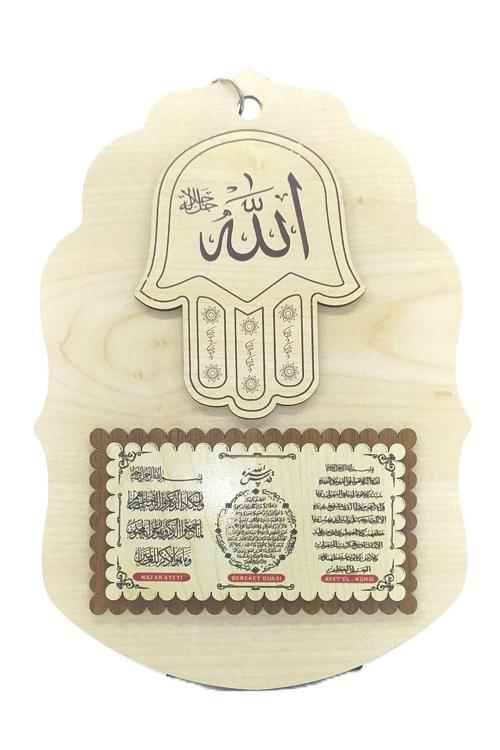 AHŞAP DUVAR SÜSÜ