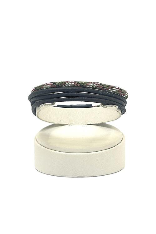 UNİSEX MIKNATIS KİLİTLİ DERİ BİLEKLİK