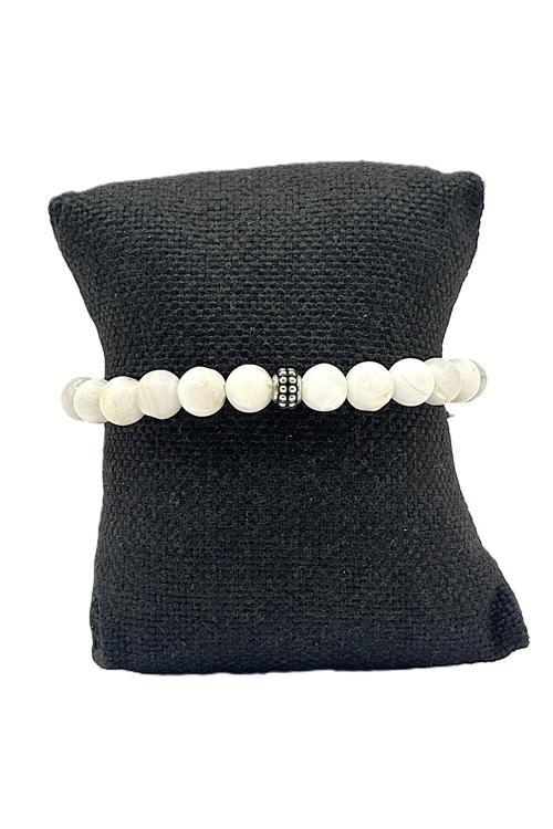 UNİSEX ESNEK MİSİNALI DOĞAL TAŞ BİLEKLİK