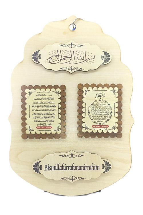 AHŞAP DUVAR SÜSÜ