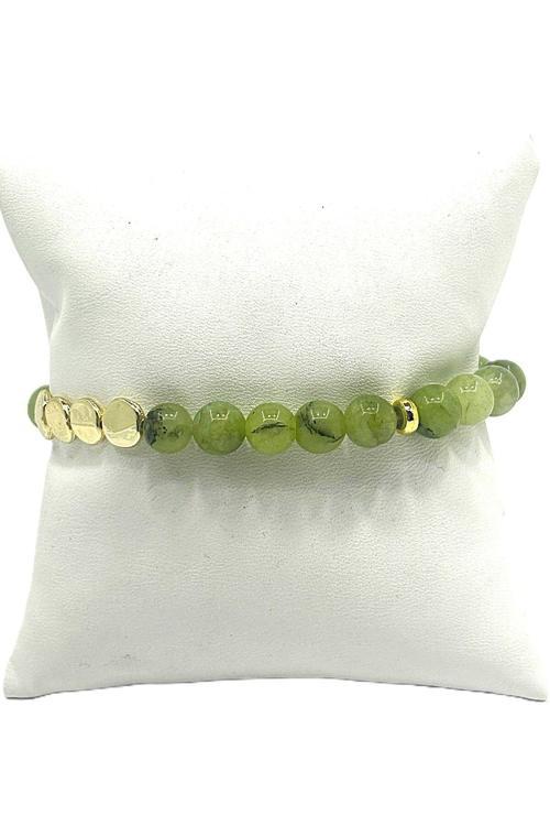 KADIN ESNEK MİSİNALI DOĞAL TAŞ BİLEKLİK