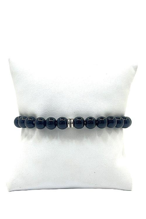 UNİSEX ESNEK MİSİNALI DOĞAL TAŞ BİLEKLİK