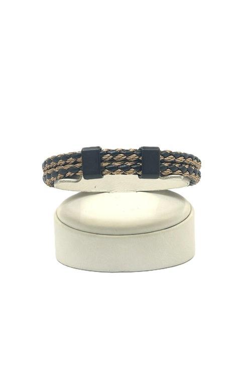 UNİSEX MIKNATIS KİLİTLİ DERİ BİLEKLİK