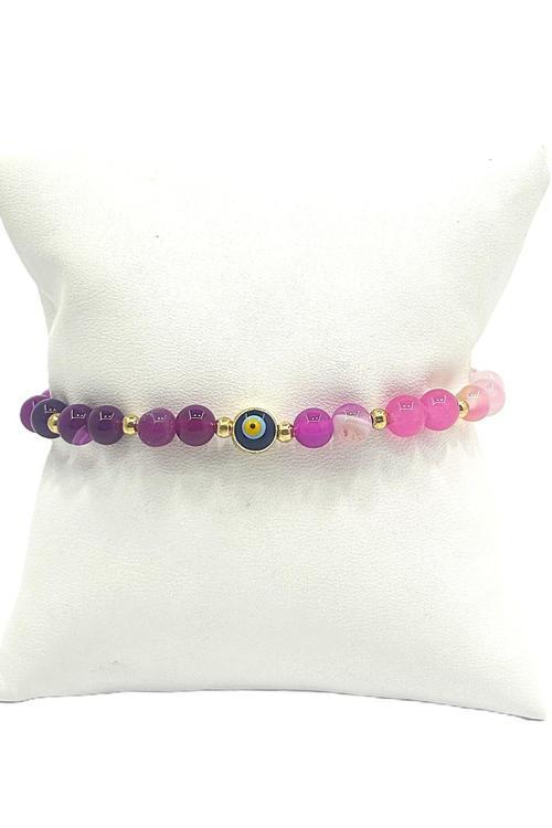 KADIN AYARLANABİLİR DOĞAL TAŞ BİLEKLİK