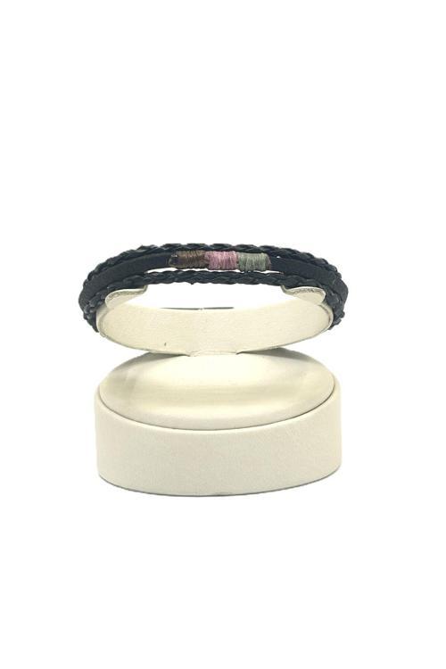 UNİSEX MIKNATIS KİLİTLİ DERİ BİLEKLİK