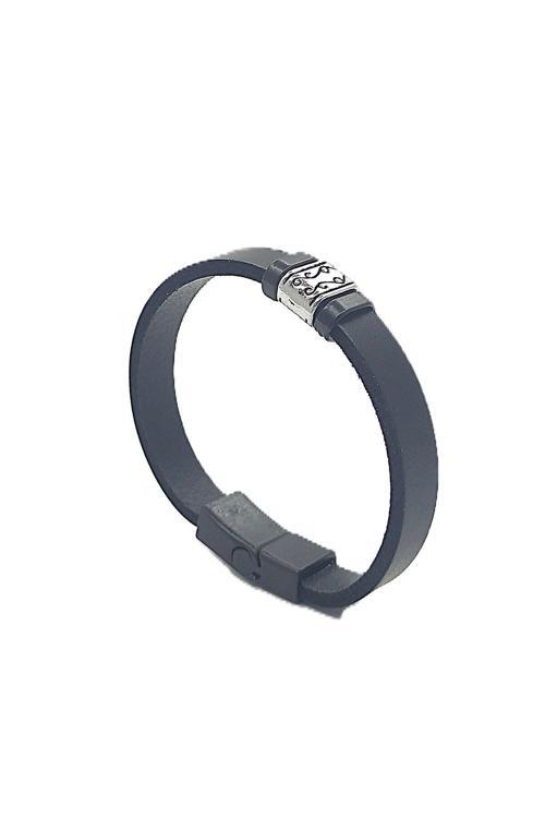 UNİSEX MIKNATIS KİLİTLİ DERİ BİLEKLİK