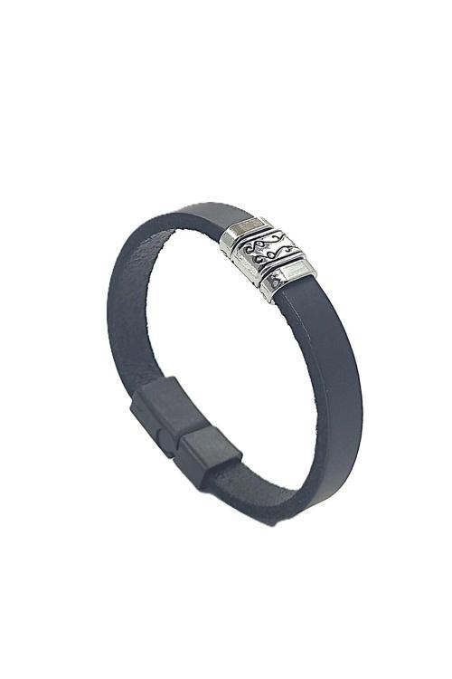 UNİSEX MIKNATIS KİLİTLİ DERİ BİLEKLİK