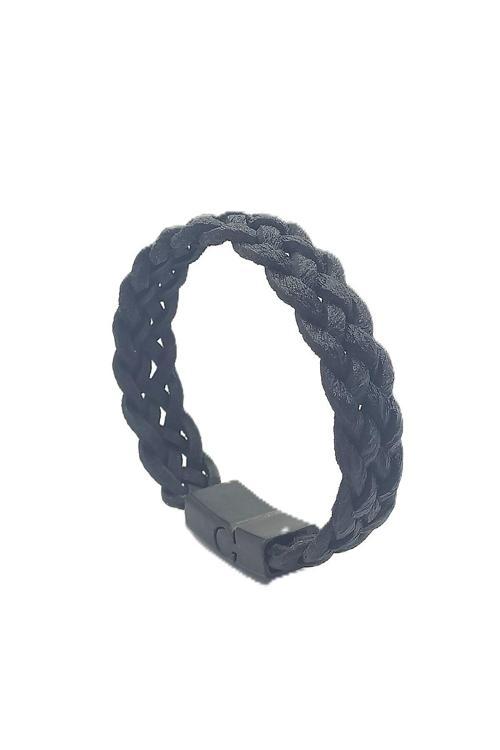 UNİSEX MIKNATIS KİLİTLİ DERİ BİLEKLİK