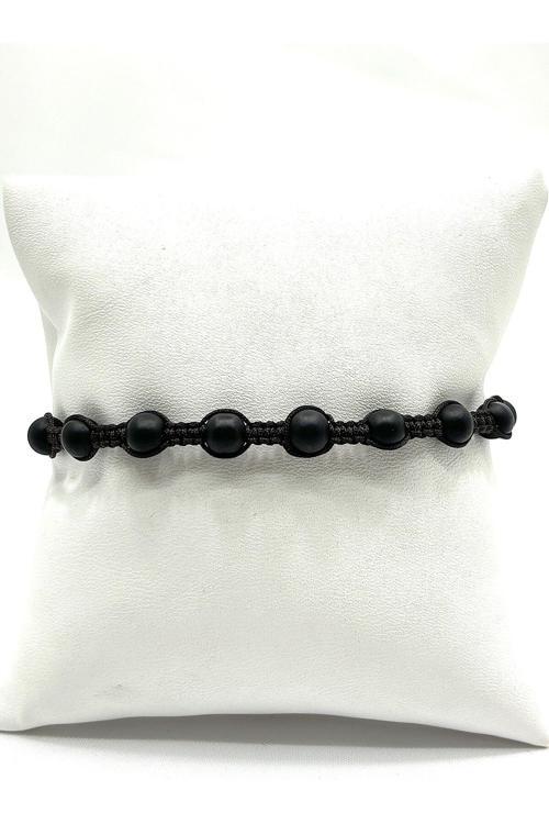 AYARLANABİLİR İPLİ DOĞAL TAŞ BİLEKLİK