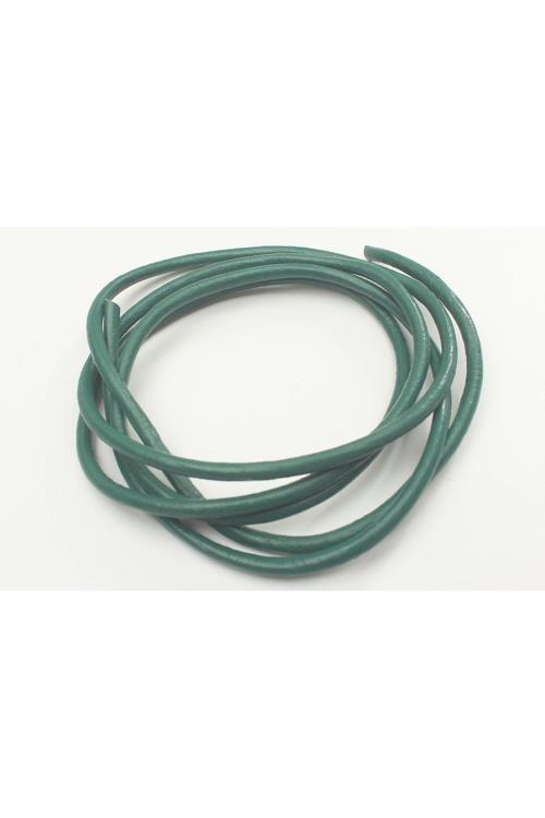 3 MM ÇAPLI YUVARLAK DERİ KORDON  (2 METRE)