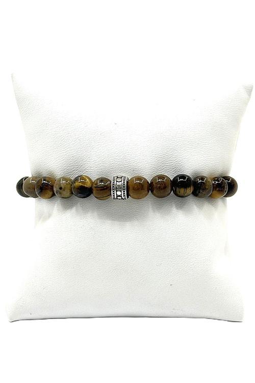 UNİSEX ESNEK MİSİNALI DOĞAL TAŞ BİLEKLİK