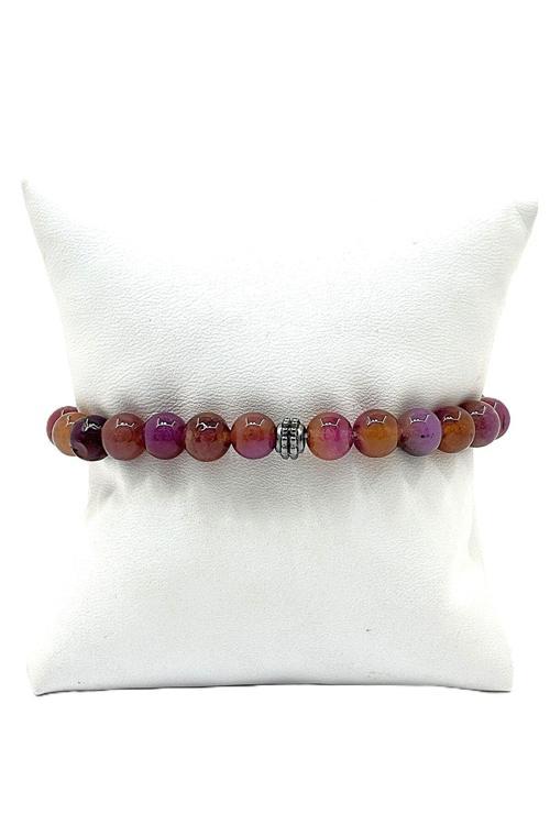 UNİSEX ESNEK MİSİNALI DOĞAL TAŞ BİLEKLİK