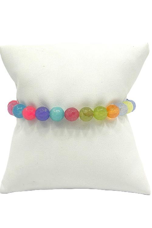 KADIN ESNEK MİSİNALI DOĞAL TAŞ BİLEKLİK