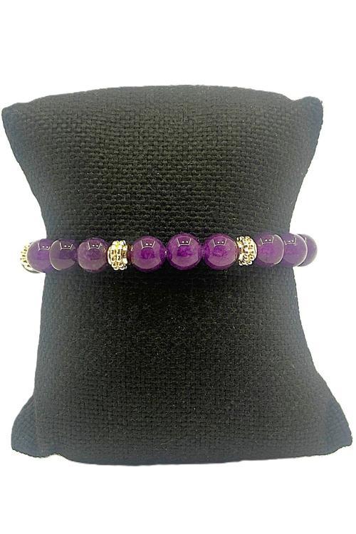 KADIN ESNEK MİSİNALI DOĞAL TAŞ BİLEKLİK