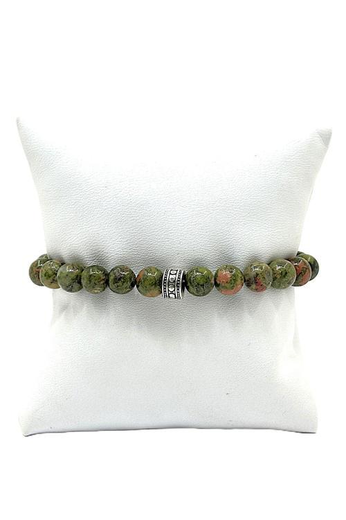 UNİSEX ESNEK MİSİNALI DOĞAL TAŞ BİLEKLİK