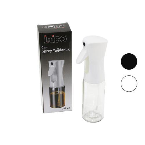 CAM 220ML YAĞDANLIK SPREY SİYAH - BEYAZ PLASTİK BAŞLIK (2818)