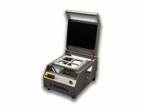 MakroPack 4 Bölmeli Tabak Kapatma Makinesi Paslanmaz