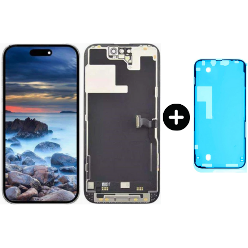  iPhone 14 Pro Max Uyumlu Soft OLED Lcd Dokunmatik Ekran + Toz Bandı                                   