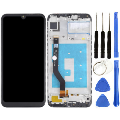 TE Huawei Y7 Pro 2019 Uyumlu Çıtalı HK Lcd Ekran Dokunmatik + Tamir Seti