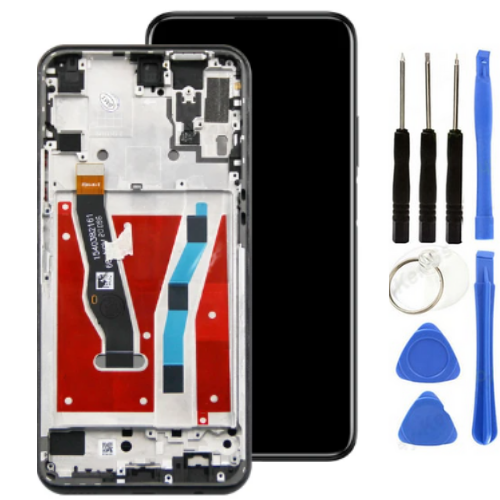 TE Huawei Y9S Uyumlu Çıtalı Servis Lcd Ekran Dokunmatik + Tamir Seti
