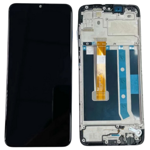TE Oppo A15s Çıtalı Lcd Dokunmatik Ekran