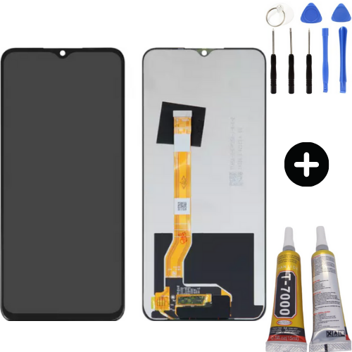 TE Oppo A17s Lcd Dokunmatik Ekran + Montaj Seti