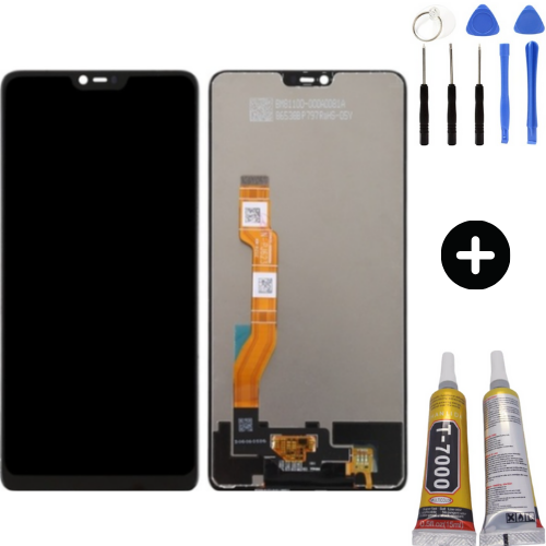 TE Oppo F7 Lcd Dokunmatik Ekran + Montaj Seti