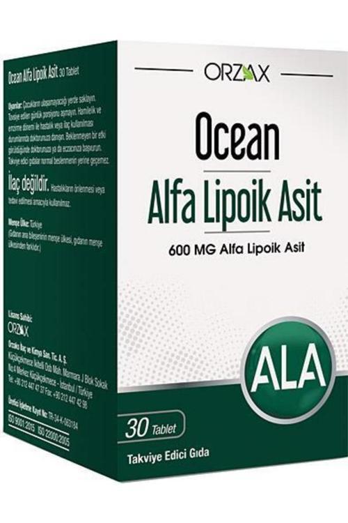 Alfa Lipoik Asit 600 Mg 30 Kapsül