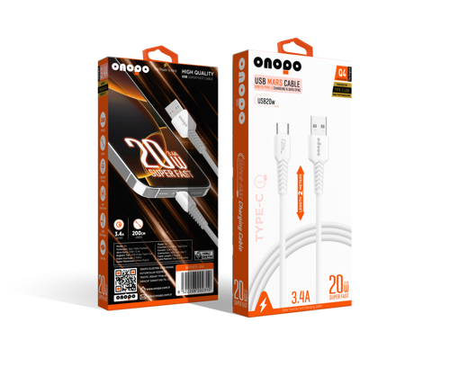 Android Xiaomi Ve Samsung Uyumlu Type-c To Usb Kablo 3.4a Hızlı Şarj Ve Data Kablosu 2m - Q4