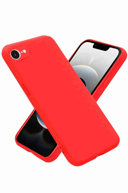 iPhone 16e Uyumlu İçi Kadife Nano Şık Silikon Kapak