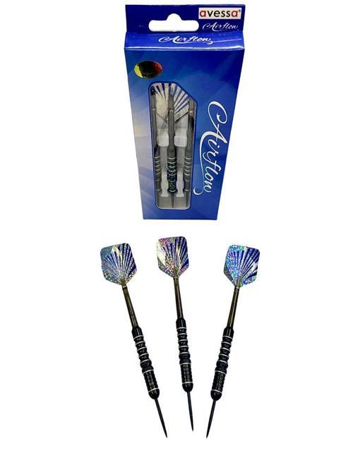 Ok-400 Profesyonel Çelik 20Gr Dart Oku Mavi 3lü