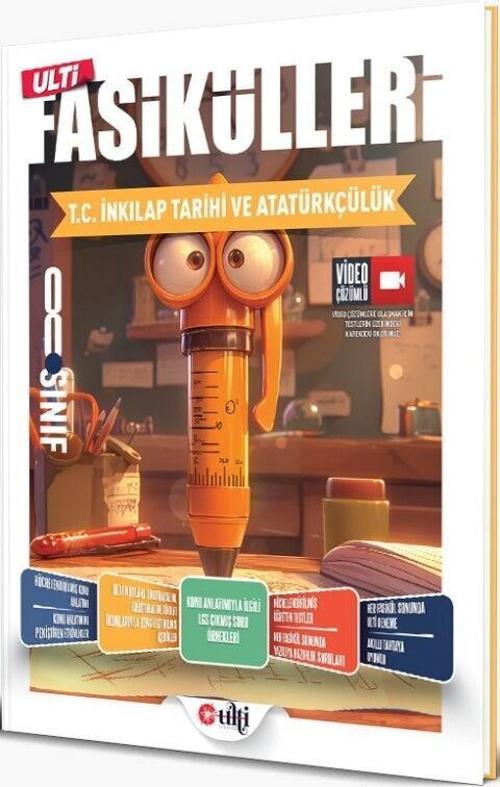 8. Sınıf İnkılap Tarihi ve Atatürkçülük Ulti Fasikülü Ulti Yayınları