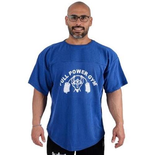 Gym Ragtop Tişört Lacivert Siyah Çizgili