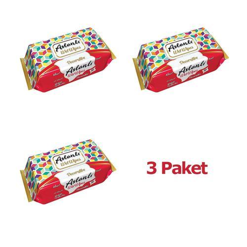 Tek Kullanımlık Parabensiz Alkolsüz Bebek Islak Mendil Havlu - 90'lı 3 Paket