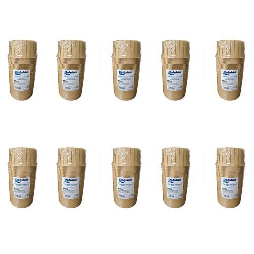 Muffin Orta Boy Kağıt Kraft Cupcake Kek Kalıbı Kapsülü Kabı - 50 Adetlik 10 Paket