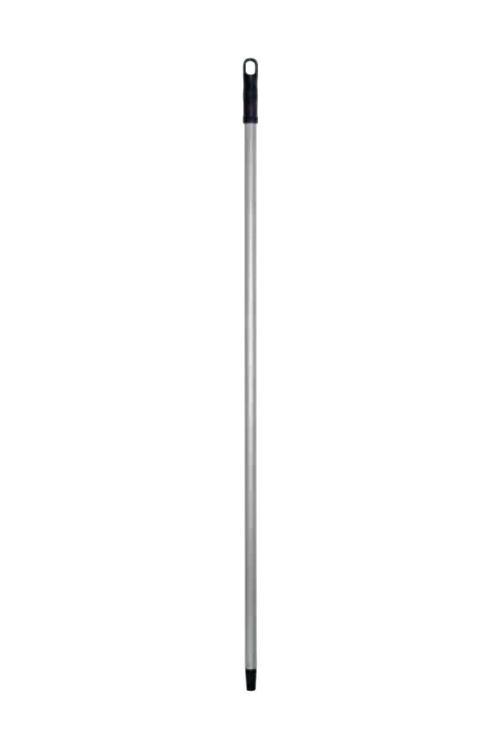 Yedek Metal Vidalı Mop Paspas Sapı Vidalı Çubuk - Gri Renk - Boyalı - 120 Cm
