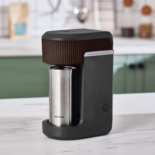 Mono Black Filtre Kahve Makinesi Walnut Brown